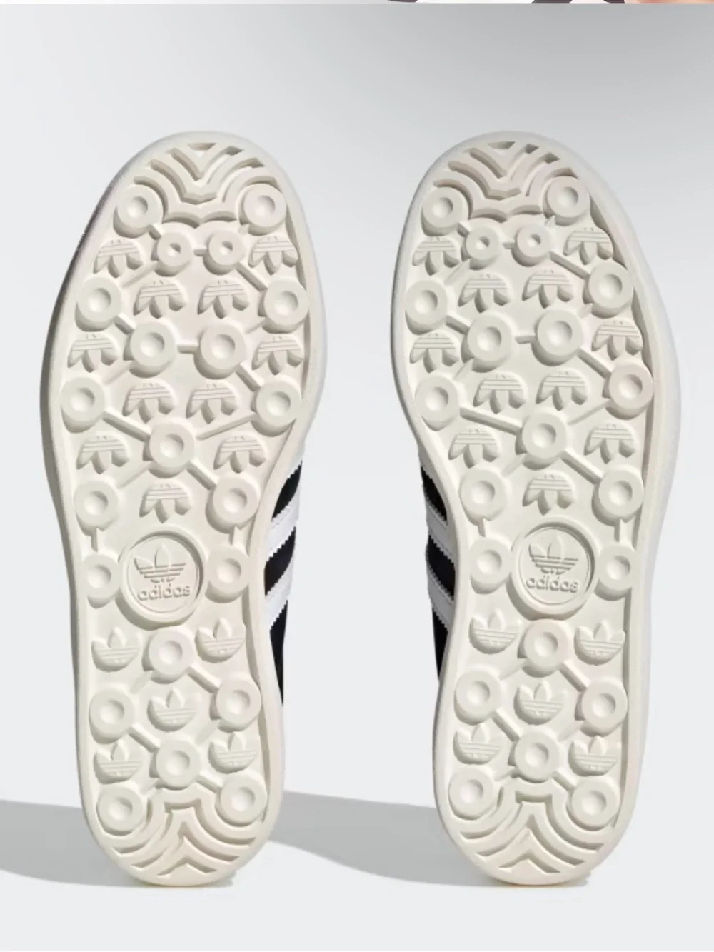 adidas Black and White Espadrilles Platform Sneakers